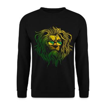 Französisch-Guayana - Unisex Pullover - Schwarz - Vorne - Alina (178cm) & Michal (187cm)