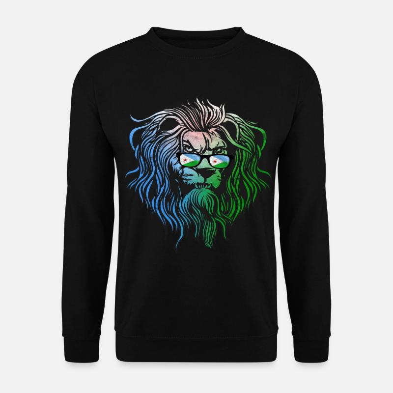 Dschibuti - Unisex Pullover - Schwarz