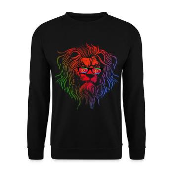 Eritrea - Unisex Pullover - Schwarz - Vorne - Alina (178cm) & Michal (187cm)