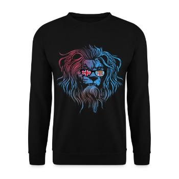 Fiji - Unisex Sweatshirt - black - Front - Alina (178cm) & Michal (187cm)