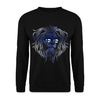 Finlande - Sweat-shirt Unisexe - noir - Devant - Alina (178cm) & Michal (187cm)