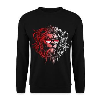 Indonesia - Unisex Sweatshirt - black - Front - Alina (178cm) & Michal (187cm)