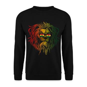 Ghana - Sweat-shirt Unisexe - noir - Devant - Alina (178cm) & Michal (187cm)