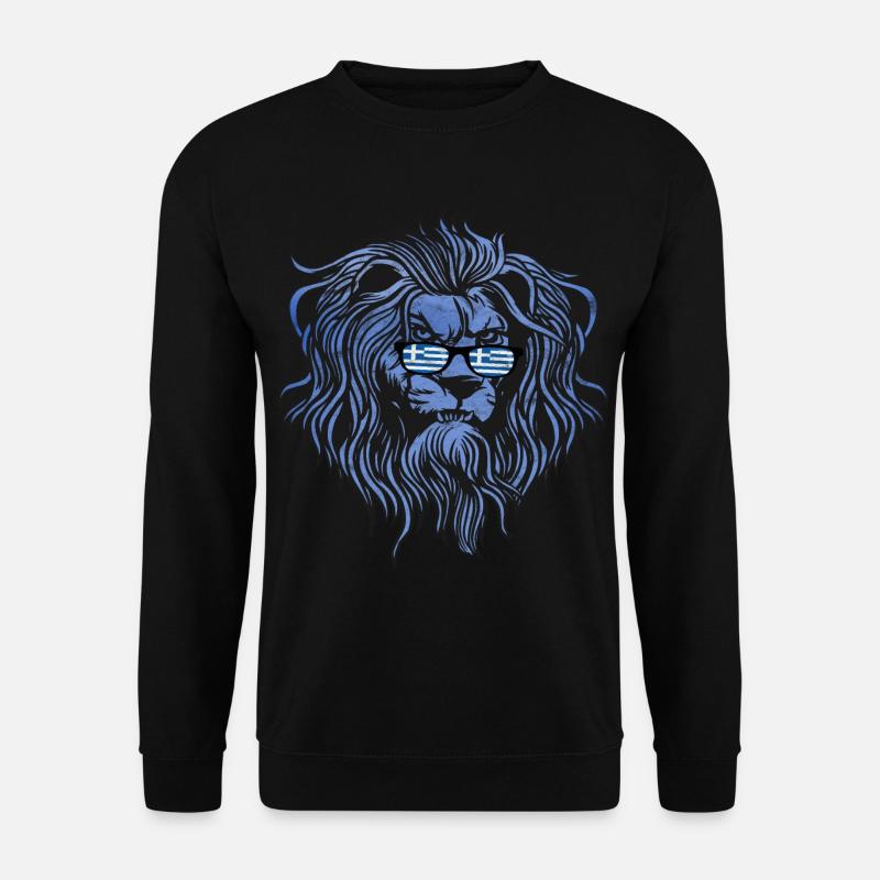 Grèce - Sweat-shirt Unisexe - noir