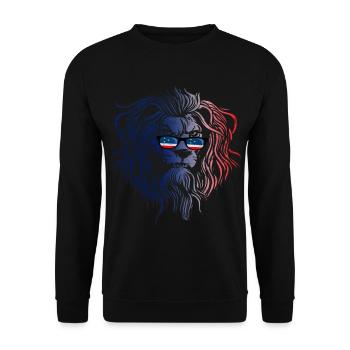 Gagauzia - Unisex Sweatshirt - black - Front - Alina (178cm) & Michal (187cm)
