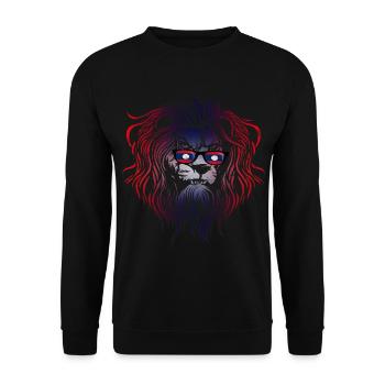 Laos - Unisex Sweatshirt - black - Front - Alina (178cm) & Michal (187cm)
