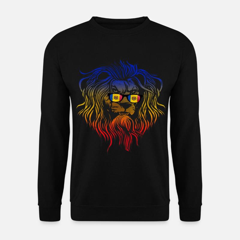 Moldawien - Unisex Pullover - Schwarz