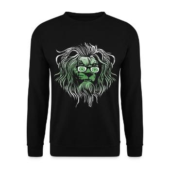 Padanien - Unisex Pullover - Schwarz - Vorne - Alina (178cm) & Michal (187cm)