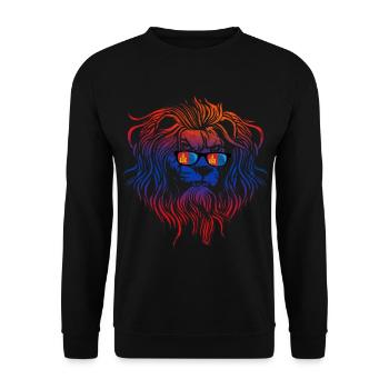 Mongolia - Unisex Sweatshirt - black - Front - Alina (178cm) & Michal (187cm)