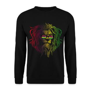 Mauritius - Unisex Sweatshirt - black - Front - Alina (178cm) & Michal (187cm)