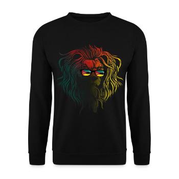 Mozambique - Unisex Sweatshirt - black - Front - Alina (178cm) & Michal (187cm)