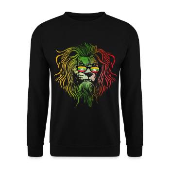 Myanmar - Unisex Sweatshirt - black - Front - Alina (178cm) & Michal (187cm)