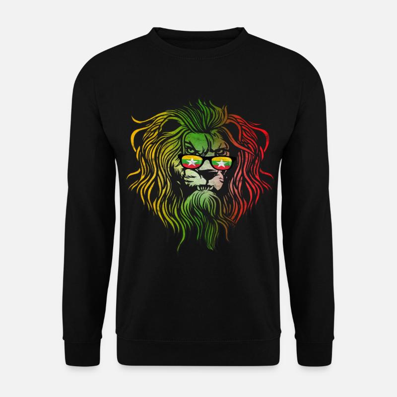 Myanmar - Unisex Sweatshirt - black