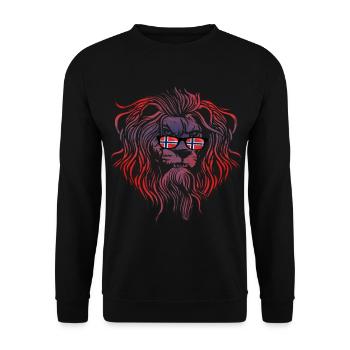 Norvège - Sweat-shirt Unisexe - noir - Devant - Alina (178cm) & Michal (187cm)