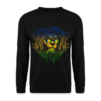 Ogoni - Unisex Pullover - Schwarz - Vorne - Alina (178cm) & Michal (187cm)