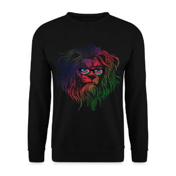 Namibia - Unisex Sweatshirt - black - Front - Alina (178cm) & Michal (187cm)