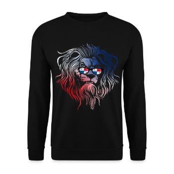 Panama - Unisex Sweatshirt - black - Front - Alina (178cm) & Michal (187cm)