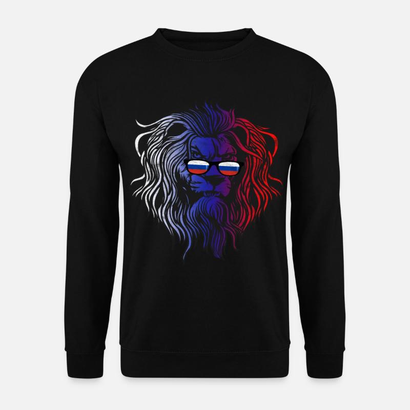Russland - Unisex Pullover - Schwarz