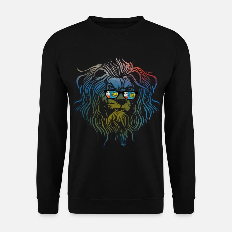 St. Pierre und Miquelon - Unisex Pullover - Schwarz