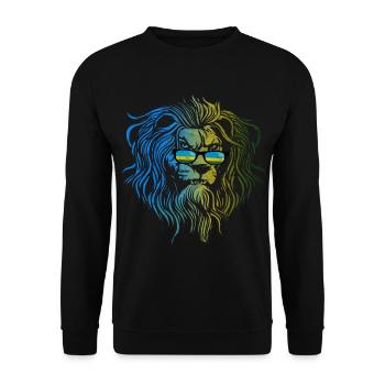 Ruanda - Unisex Pullover - Schwarz - Vorne - Alina (178cm) & Michal (187cm)