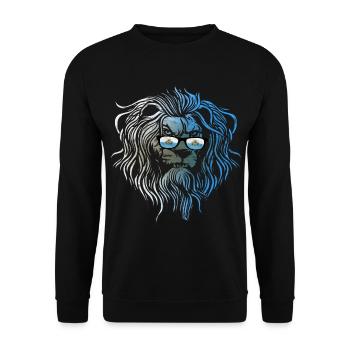 San Marino - Unisex Sweatshirt - black - Front - Alina (178cm) & Michal (187cm)