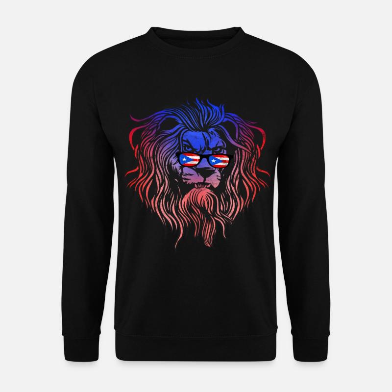 Puerto Rico - Unisex Pullover - Schwarz