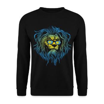 Palau - Sweat-shirt Unisexe - noir - Devant - Alina (178cm) & Michal (187cm)