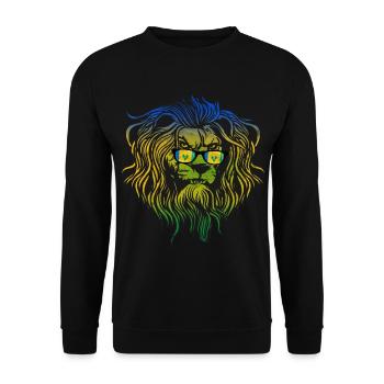 Saint Vincent and the Grenadines - Unisex Sweatshirt - black - Front - Alina (178cm) & Michal (187cm)