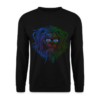 Roma - Unisex Sweatshirt - black - Front - Alina (178cm) & Michal (187cm)