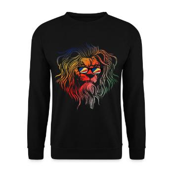 Seychellen - Unisex Pullover - Schwarz - Vorne - Alina (178cm) & Michal (187cm)