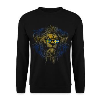 Suède - Sweat-shirt Unisexe - noir - Devant - Alina (178cm) & Michal (187cm)