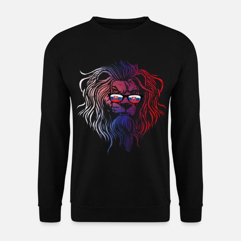 Slowakei - Unisex Pullover - Schwarz