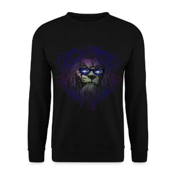 Sint Eustatius - Unisex Sweatshirt - black - Front - Alina (178cm) & Michal (187cm)