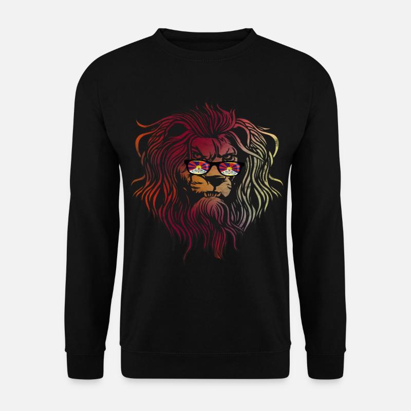 Tibet - Unisex Pullover - Schwarz