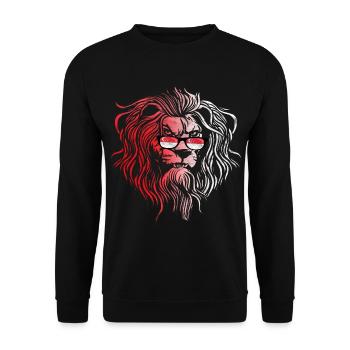 Singapur - Unisex Pullover - Schwarz - Vorne - Alina (178cm) & Michal (187cm)