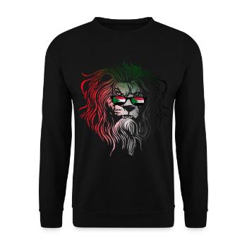 Soudan - Sweat-shirt Unisexe - noir - Devant - Alina (178cm) & Michal (187cm)