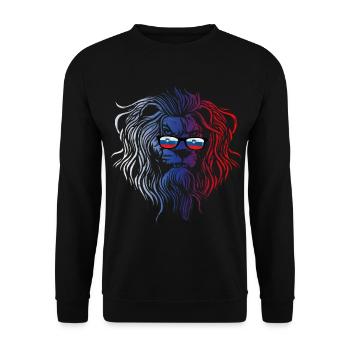 Slowenien - Unisex Pullover - Schwarz - Vorne - Alina (178cm) & Michal (187cm)
