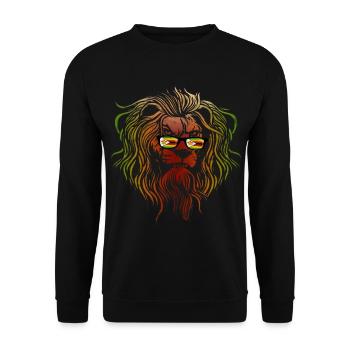Zimbabwe - Unisex Sweatshirt - black - Front - Alina (178cm) & Michal (187cm)