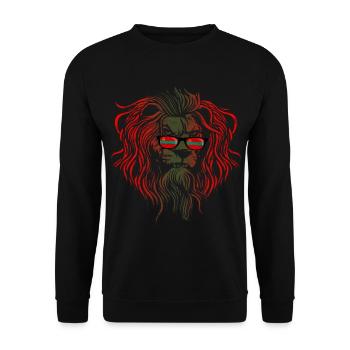 Transnistria - Unisex Sweatshirt - black - Front - Alina (178cm) & Michal (187cm)