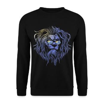 Uruguay - Unisex Sweatshirt - black - Front - Alina (178cm) & Michal (187cm)
