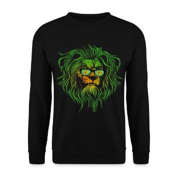 Zaïre - Sweat-shirt Unisexe - noir - Devant - Alina (178cm) & Michal (187cm)
