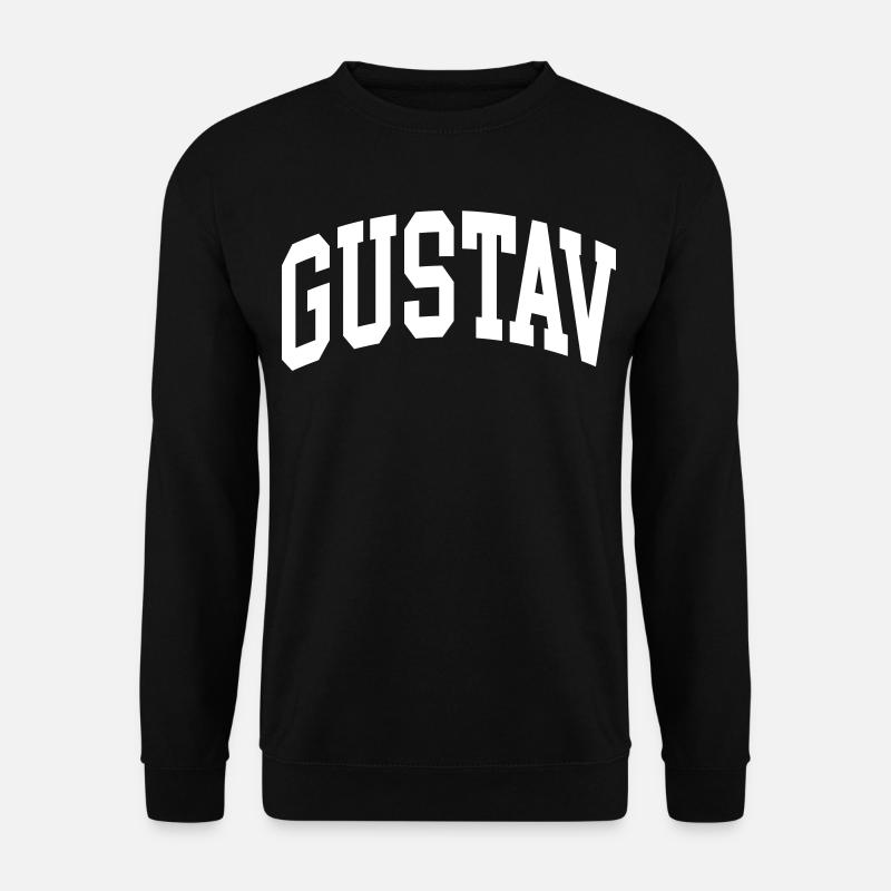 Gustav - Unisex Pullover - Schwarz