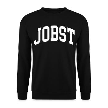 Jobst - Unisex Pullover - Schwarz - Vorne - Alina (178cm) & Michal (187cm)