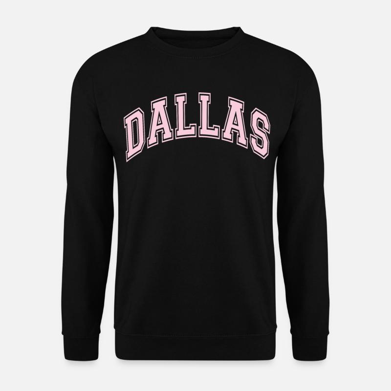 Dallas - Unisex Pullover - Schwarz