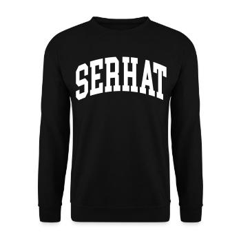 Salvador - Unisex Sweatshirt - black - Front - Alina (178cm) & Michal (187cm)