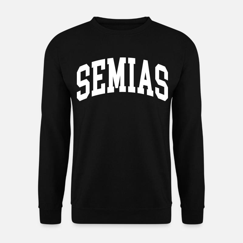 Semias - Sweat-shirt Unisexe - noir