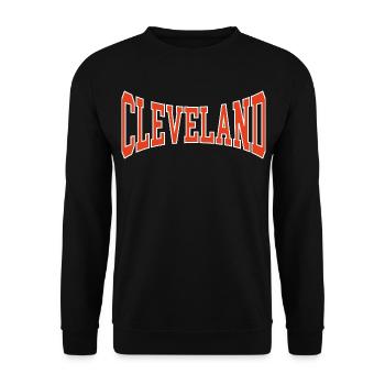 Cleveland - Unisex Sweatshirt - black - Front - Alina (178cm) & Michal (187cm)