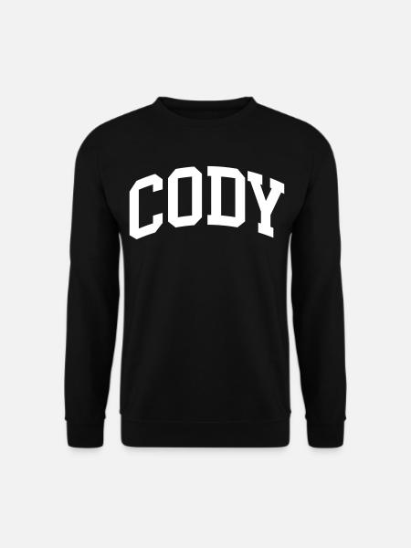 Cody - Unisex Sweatshirt - black