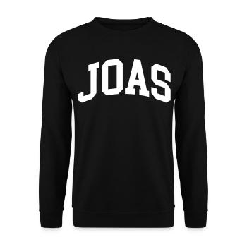 Jacobs - Sweat-shirt Unisexe - noir - Devant - Alina (178cm) & Michal (187cm)