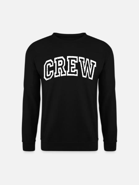 Crew - Unisex Pullover - Schwarz